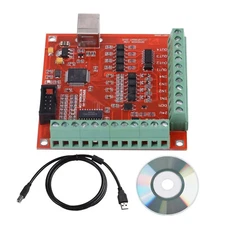 CNC USB 100Khz Breakout Board 4-Axis Driver Motion Controller For MACH 3