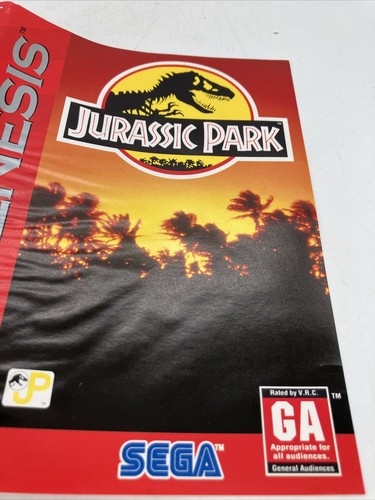 Sega Genesis Jurassic Park Case and Cartridge only READ - Picture 13 of 18
