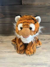 Wild Republic Tiger Plush 12" Sitting Bengal Stripes Jungle Zoo Stuffed Animal