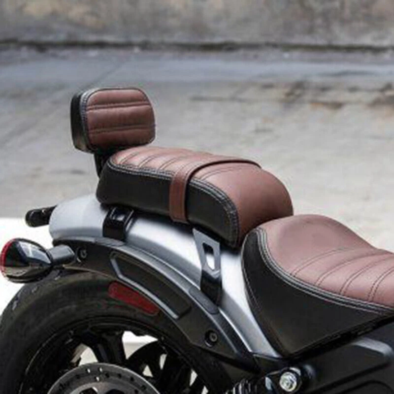 Passenger Seat Rear Seat Backrest Sissy Bar  Indian Scout Bobber 2018 -2024 Foto 3 de 4
