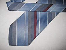57 x 3.75 Blue Red Stripe Tie Necktie Ketch 1245