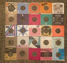 25 Label 7" Record Company Stock Sleeve 45 rpm Vinyl FREE USA SHIPPING