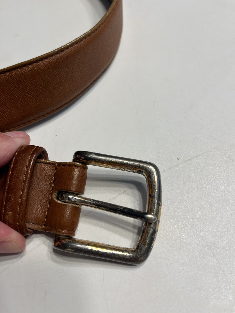 小物 Vintage Coach Bridle Belt Tan Leather NEW COACH VINTAGE BRITISH TAN LEATHER WOMEN'S BELT BRASS