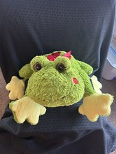 26  Green Plush Frog Stuffed Animal