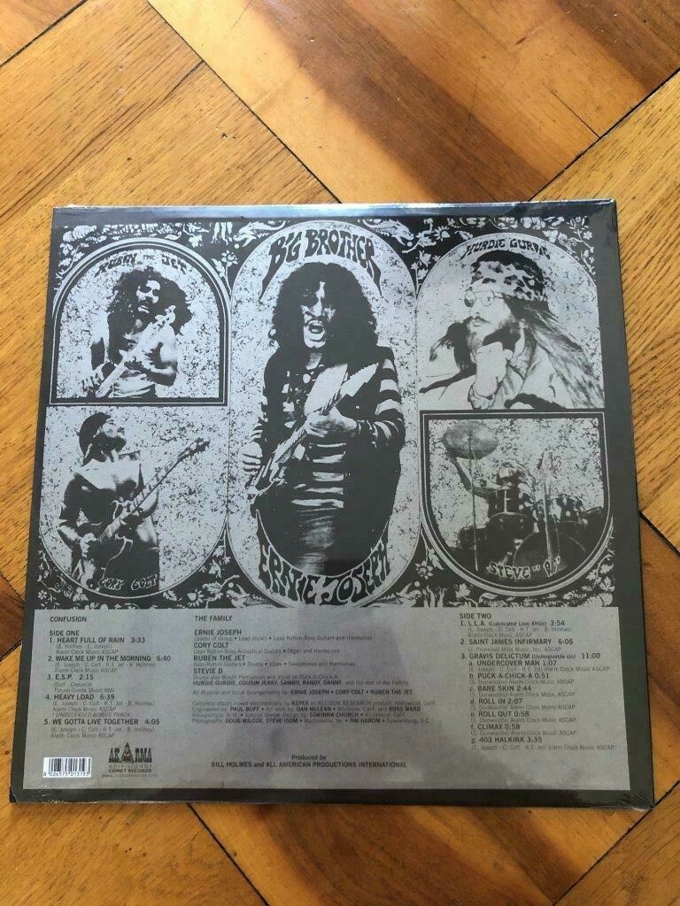 【C.O.P】Confusion LP Big Brother Feat. Ernie Joseph Confusion AKARMA PSYCH ACID