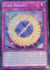 MVP1-ENS43 Cubic Rebirth x3 - Secret selten - 1. Auflage - Neuwertig - YuGiOh Karte