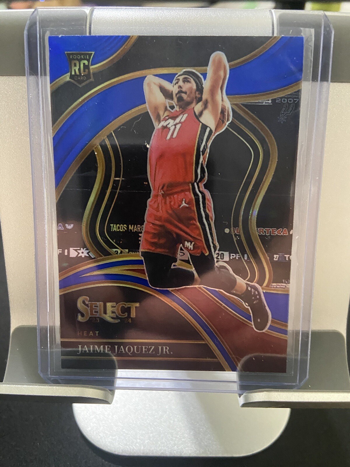 2023-24 Select NBA Jaime Jaquez Jr. SP Silver Prizm Rookie Courtside #300 Heat
