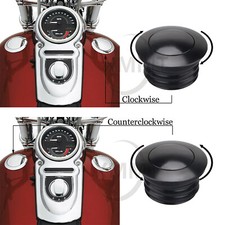 Harley Davidson Gloss Black Flush Mount 