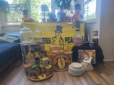 Huge Vintage Lot Planters Mr. Peanut Very Rare"60 pieces"