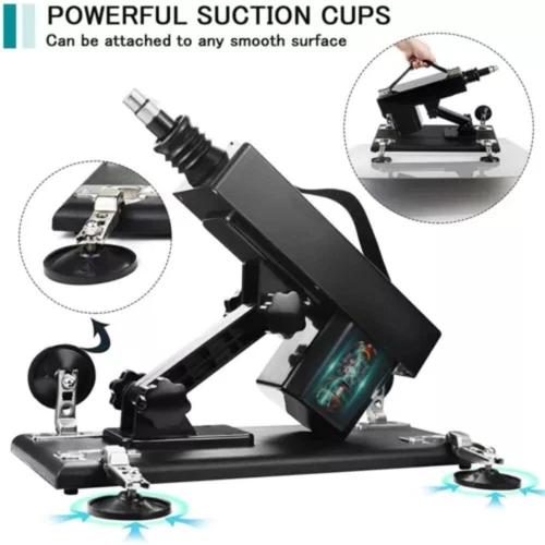 Sex Maschine Fickmaschine mit Dildo Set Sexspielzeug Vibrator Anal Stimulator DE - Bild 8 von 16