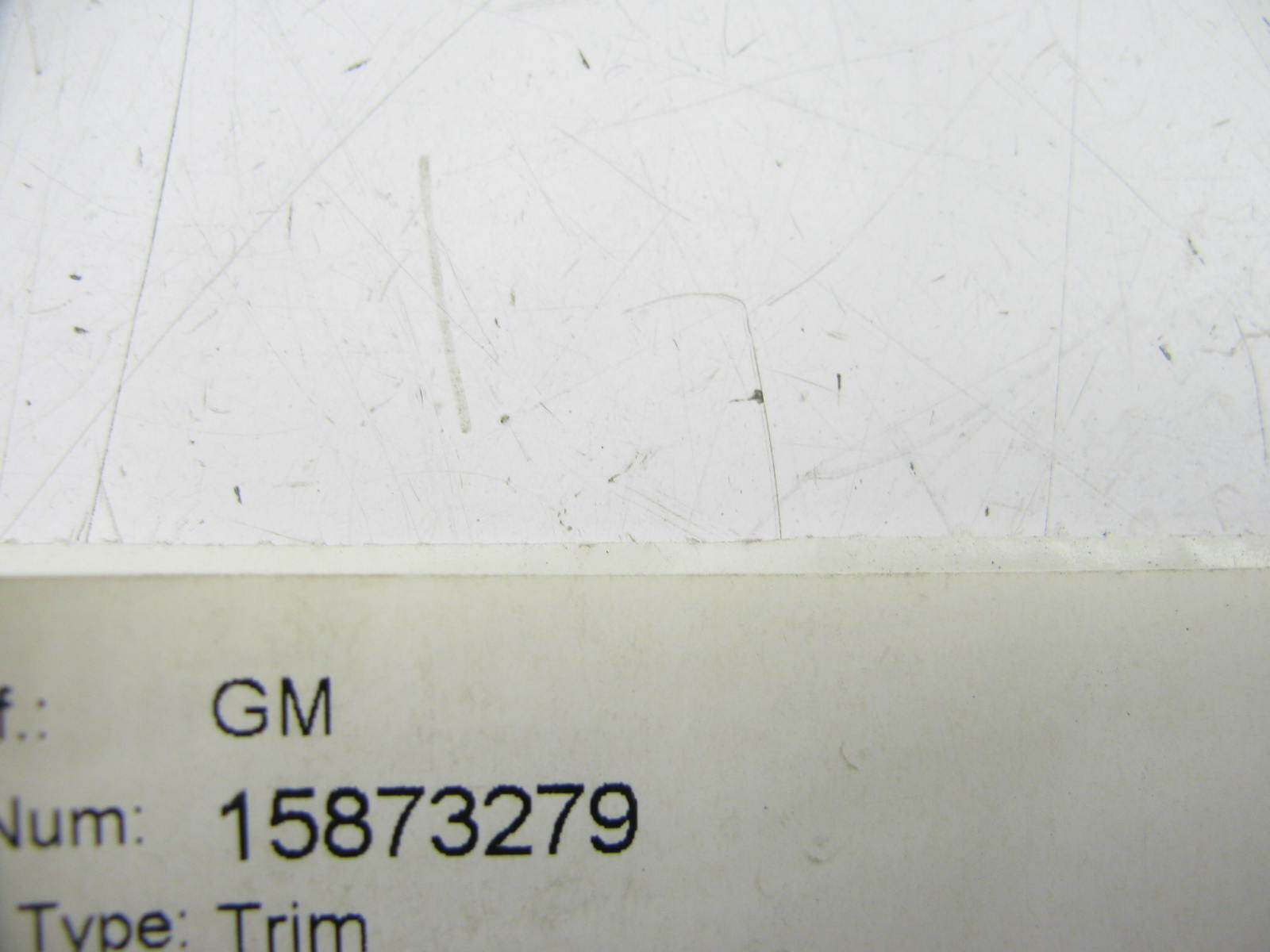 New OEM GM Short Rear Sill Plate 15873279 For 07-14 Tahoe Yukon  