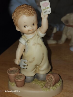 1992 Enesco Memories of Yesterday 525685 May your flowers be even better