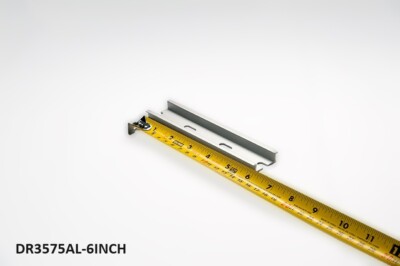 DIN Rail, 150 mm (~6 (5.9) Inch) NEW Pre-Cut 35x10mm Heavy Aluminum, Slotted