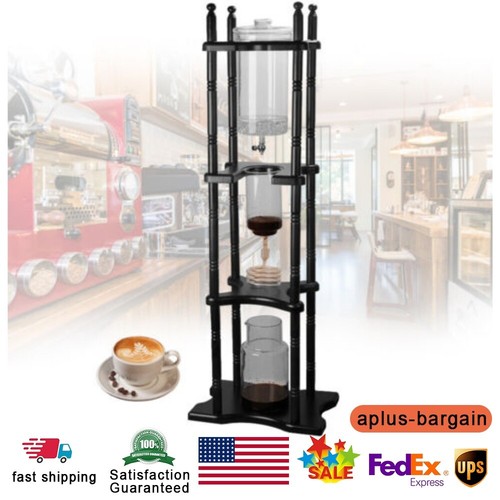 2,500ml Cold Brew Coffee Maker Glass Dutch Coffee Dripper Ice Drip Coffee Tower