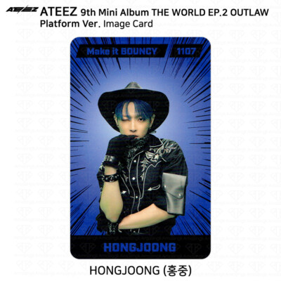 ATEEZ 9th Mini Album THE WORLD EP.2 OUTLAW Platform Ver QR