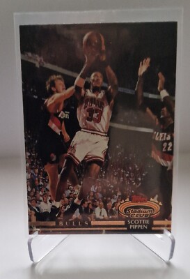Top Rar Topps Statium Club 1993 Basketball Scottie Pippen Chicago Bulls #367