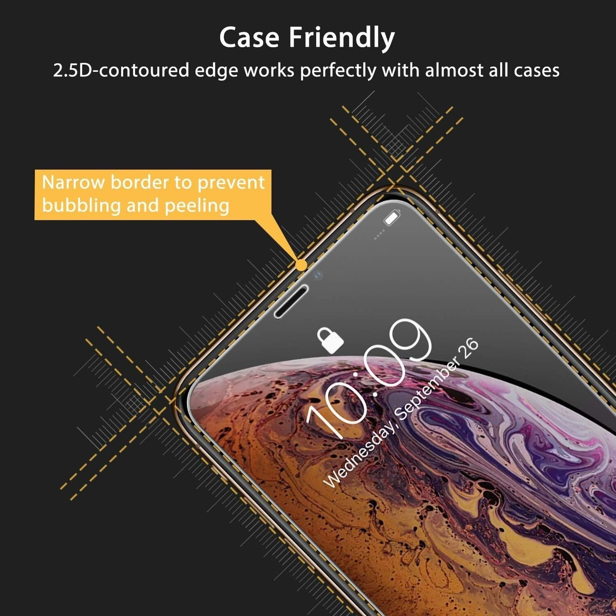 brotect Pellicola Protettiva Vetro per Wiko View 2 GO Protezione Schermo [Durezza Estrema 9H, Chiaro