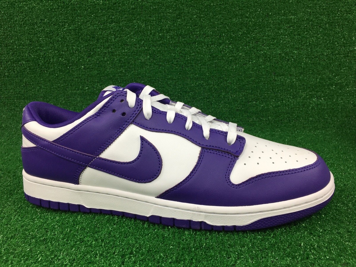 Nike Dunk Low Retro Championship White Court Purple DD1391-104