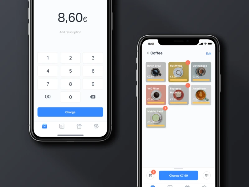SumUp Air Lettore carte di credito. POS mobile contactless NFC, Bluetooth, Wi-Fi - Immagine 2 di 4