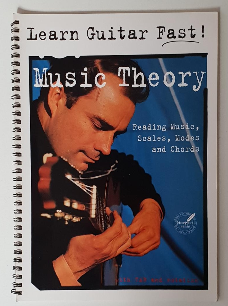 Learn Guitar Fast - Music Theory Read TAB Notation Scales Modes Chords Book - 03