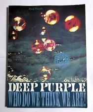 DEEP PURPLE WHO DO WE THINK WE ARE BANDA PARTITURA JAPÓN GUITAR TAB