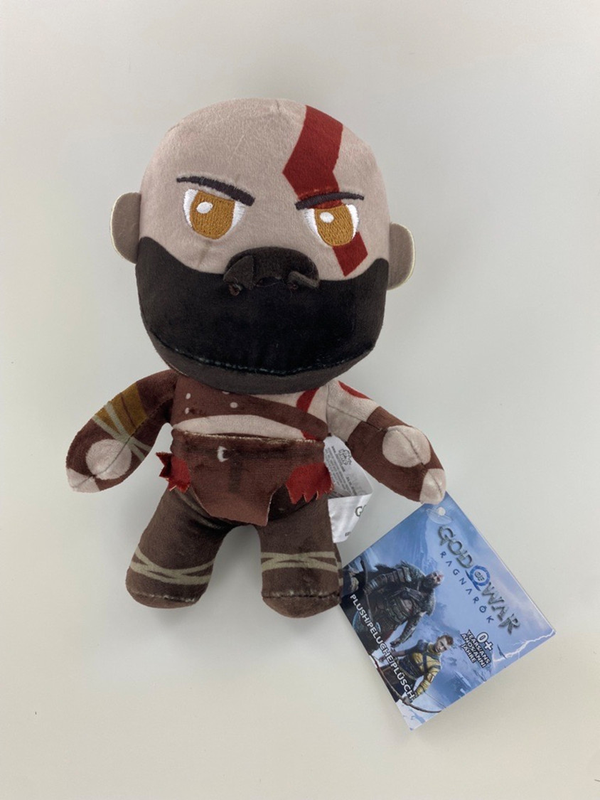 God of War Ragnarok Kratos Plush Figure Toy Doll Plushie 8"" Official Sony PS5
