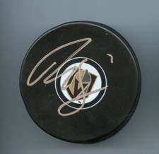 REILLY SMITH SIGNED LAS VEGAS GOLDEN KNIGHTS HOCKEY PUCK w/ COA