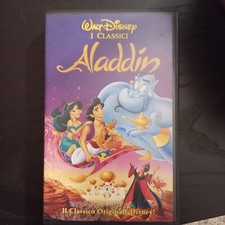 VHS ALADDIN I CLASSICI  Walt Disney videocassetta nuova ALADINO
