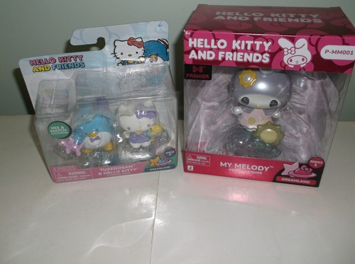 Set Hello Kitty And Friends DREAMLAND MY MELODY & smoking & Hello Kitty nuovo
