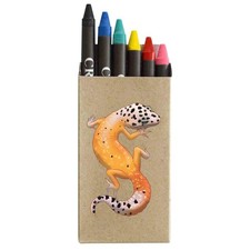 'Leopard Gecko' Coloured Crayon Set (CY00034547)