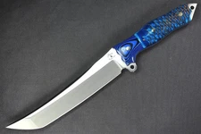 2020 Busse Custom Last Rites .225" Satin INFI Blade G10 G-rexed Pinecone Handle