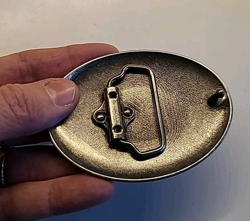 Belt Buckle Western Cowboys Engraved Belt Buckle New - Picture 5 of 5