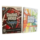 (2) Guitar Hero Van Hal& Band Rock Nintendo Wii Complete Manual Promo Activision