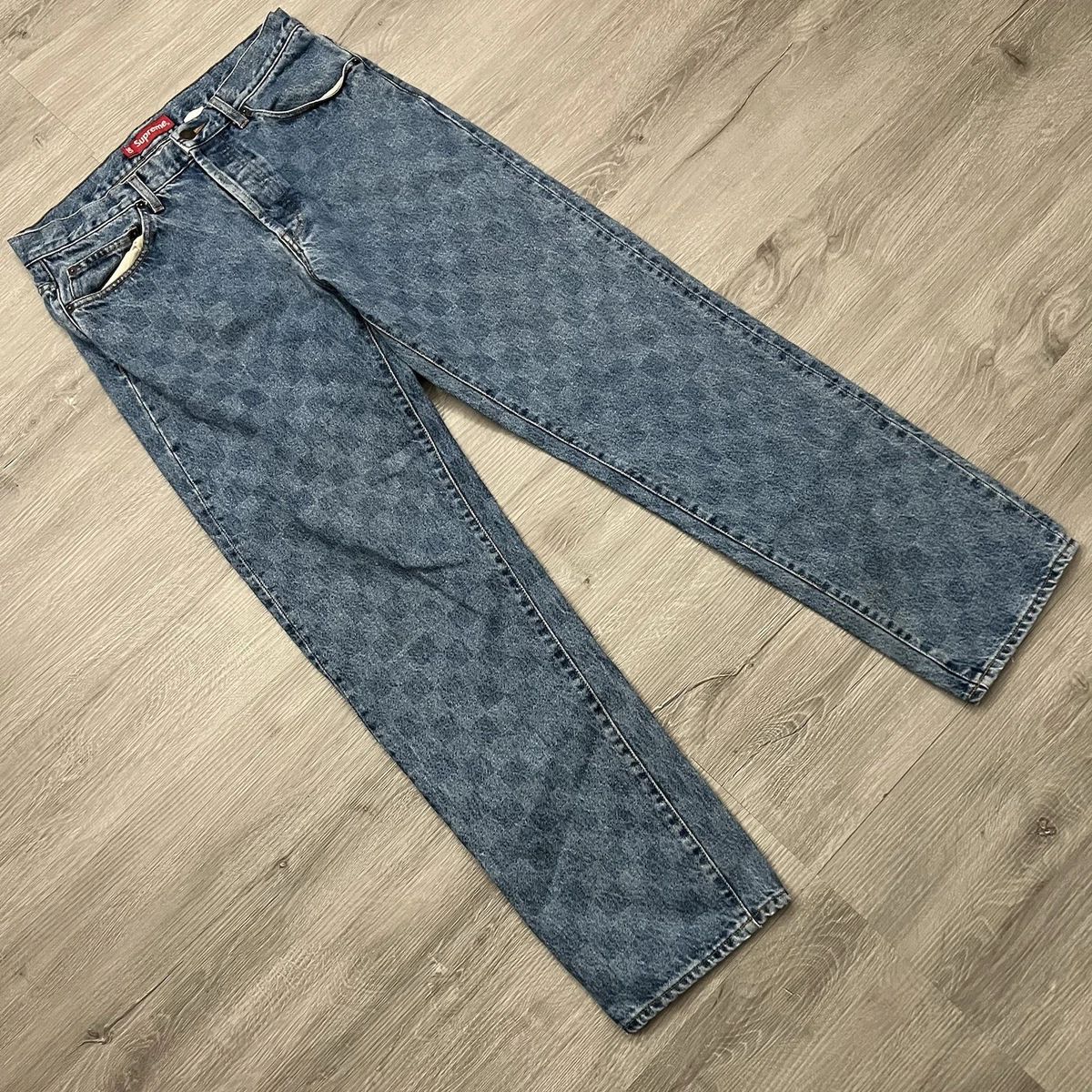 Supreme Denim Regular Jeans for Men for sale | eBay