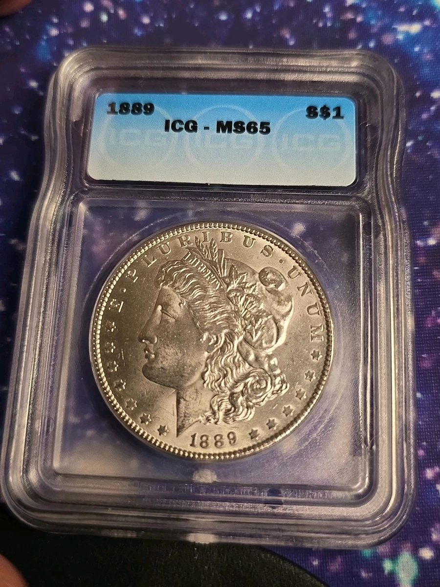 1889 Year Grade MS 65 Morgan Dollars (1878-1921) for sale | eBay
