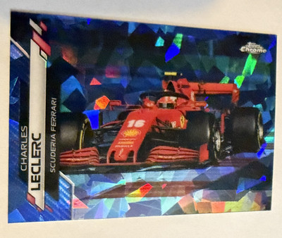 Charles Leclerc 2020 Topps Chrome Sapphire 