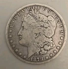 1878-CC Morgan Silver Dollar $1 - Carson City Mint