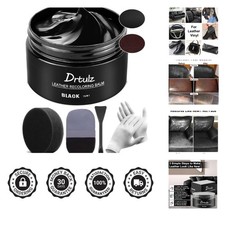 Luxury Black Leather Color Restorer - Perfect for Couches, Seats Shoes