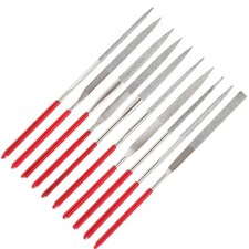 Image of Diamond Needle File Set Wood Glass Stone Files File Set Of 10