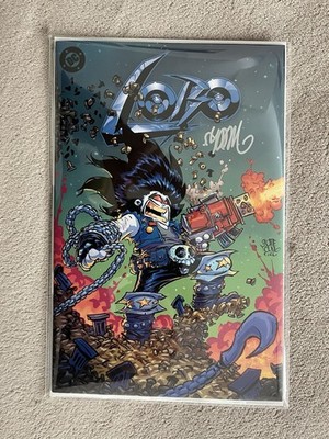 Lobo Vol. 4 #1 Artist Variant A signed by Skottie Young - lim. 3000 - COA - NM