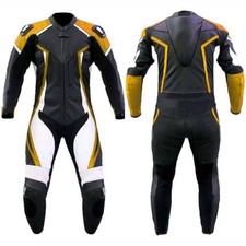 Custom Motorbike Motorrad Racing Leder 1 & 2 Teiler Anzug, Biker Racing Suit