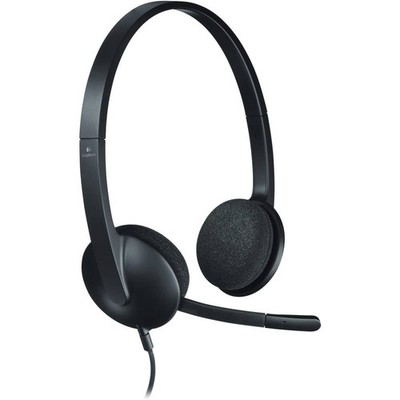 Logitech H340 On Ear Headset kabelgebunden Stereo Schwarz