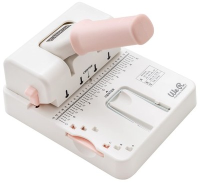 661310 Mini Cinch Bindegerät, White & Pink