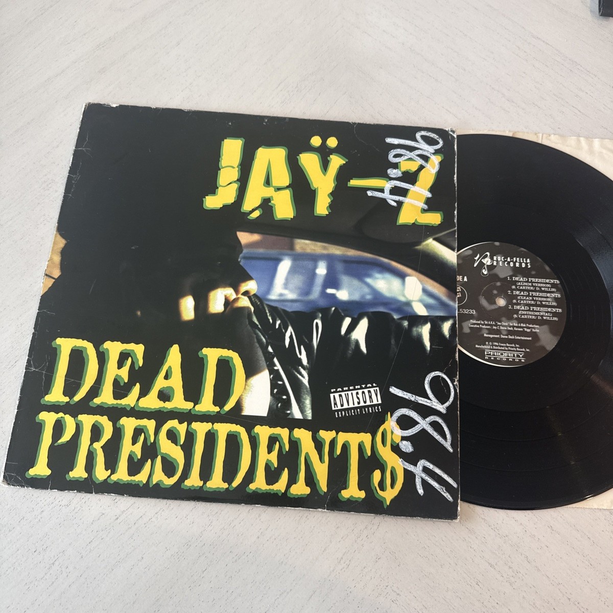 ラスト1枚国内未入荷限定7インチDead Presidents2 / jay z According - JAŸ-Z has released the original version of his classic