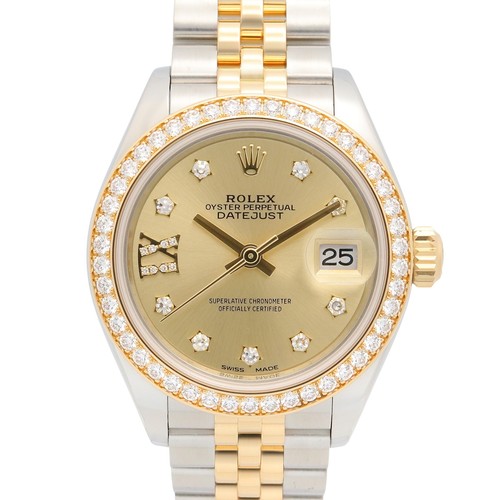 ROLEX Datejust IX Diamond/Diamond Bezel Random Serial Number Wrist Watch 279...