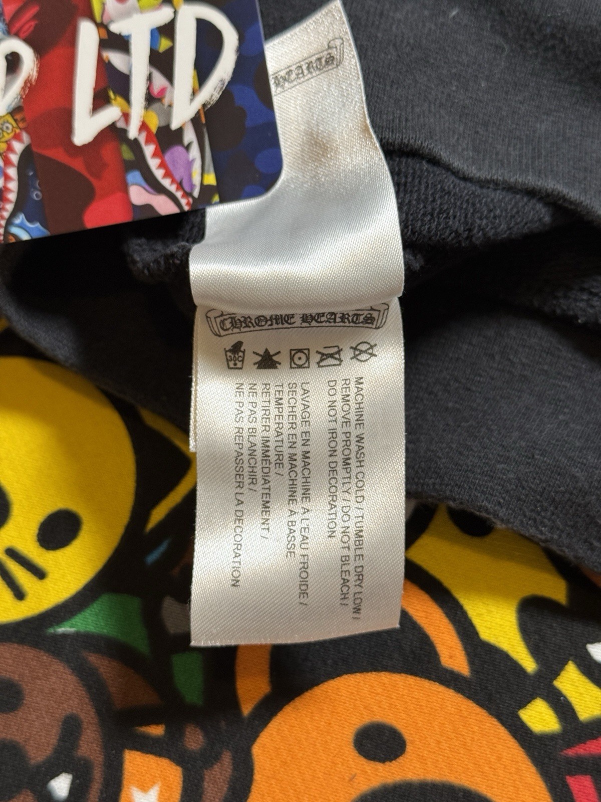 Chrome Hearts Black Monogram Pullover Hoodie - image 8