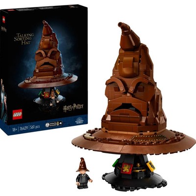 LEGO Harry Potter 76429 Der Sprechende Hut Klemmbausteine Bausatz