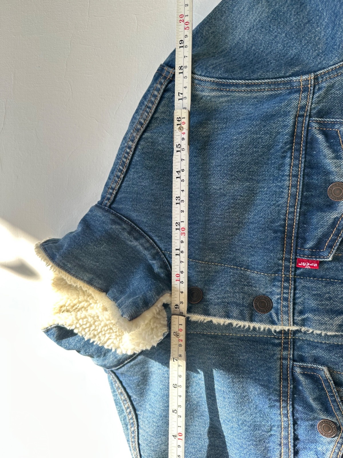 Seahawks Patch Levis Lined Jacket Medium - image 2