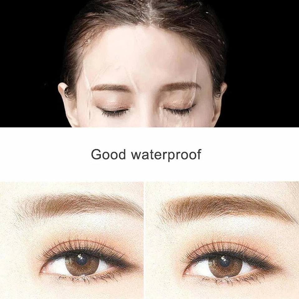 Microblading Tattoo Eyebrow Ink Pen Long Lasting Eye Brow Pencil 3D Fork Makeup - Image 3 of 4