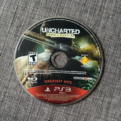 Uncharted Drake's Fortune Greatest Hits PS3 Sony PlayStation 3 Disc Only
